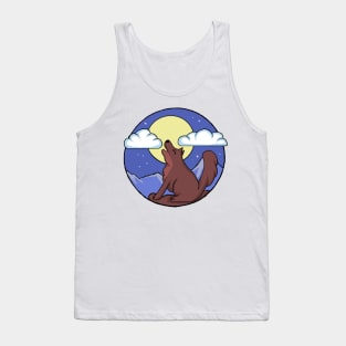 Lonely Wolf Tank Top